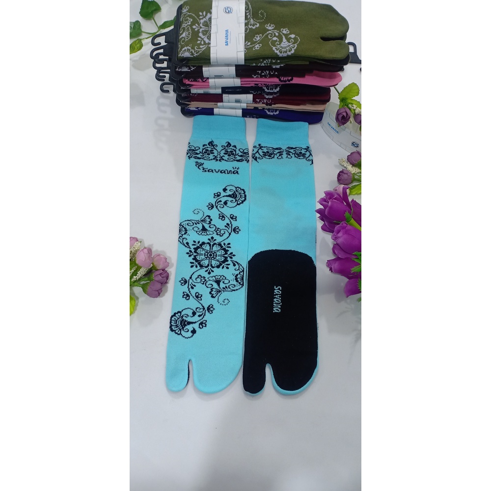 kaos kaki jempol motif PREMIUM (corak A)