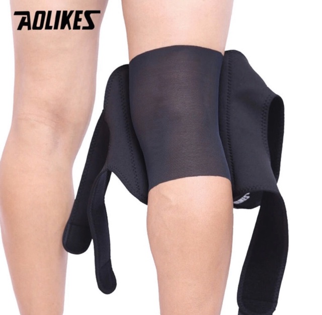 7913 AOLIKES KNEE SUPPORT WRAP SLEEVE PAD PATELLA PELINDUNG LUTUT KAKI