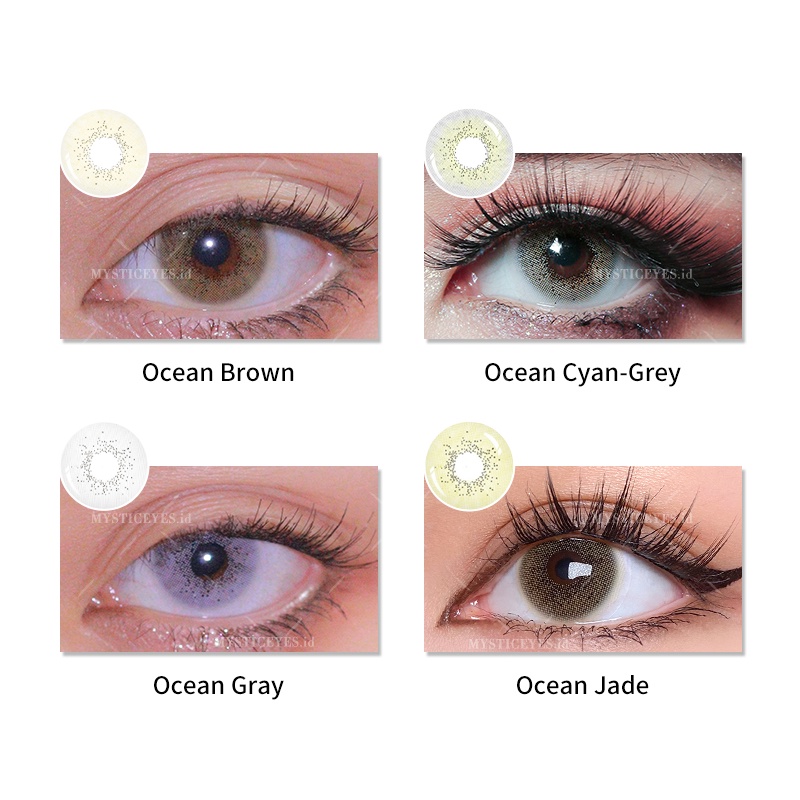 [✅COD] MYSTICEYES SOFTLENS OCEAN SERI 14.2MM (NORMAL)