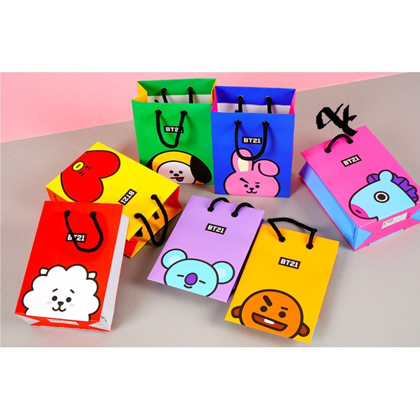 [NC]- IMPORT Shopping Bag / Paper Bag BTS BT21 1204