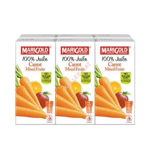 

Marigold 100% Juice - Carrot Mixed Fruits 200ml