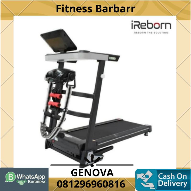 Alat Fitnes Treadmill Elektrik Ireborn GENOVA