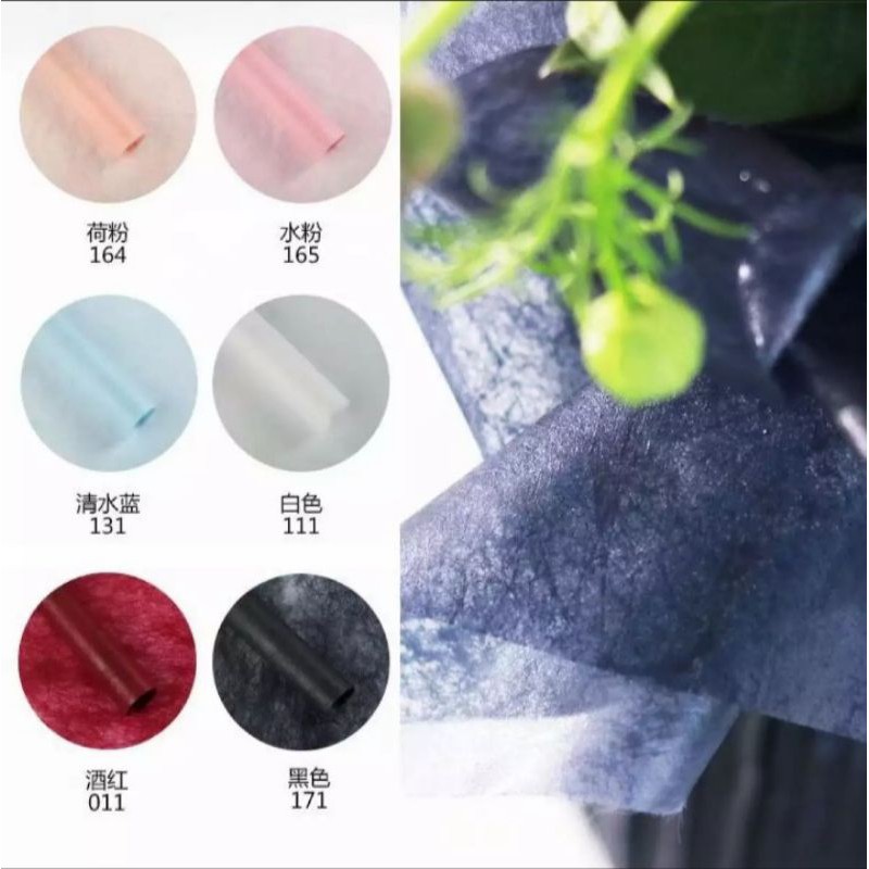 

3lembar_kertasbunga_wrappingpaper_bucketbunga_cellophone