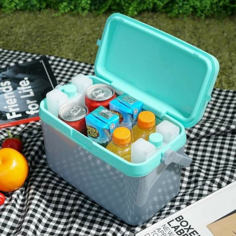 Box Es Mini Quadro Picnic Cooler Set 4 L