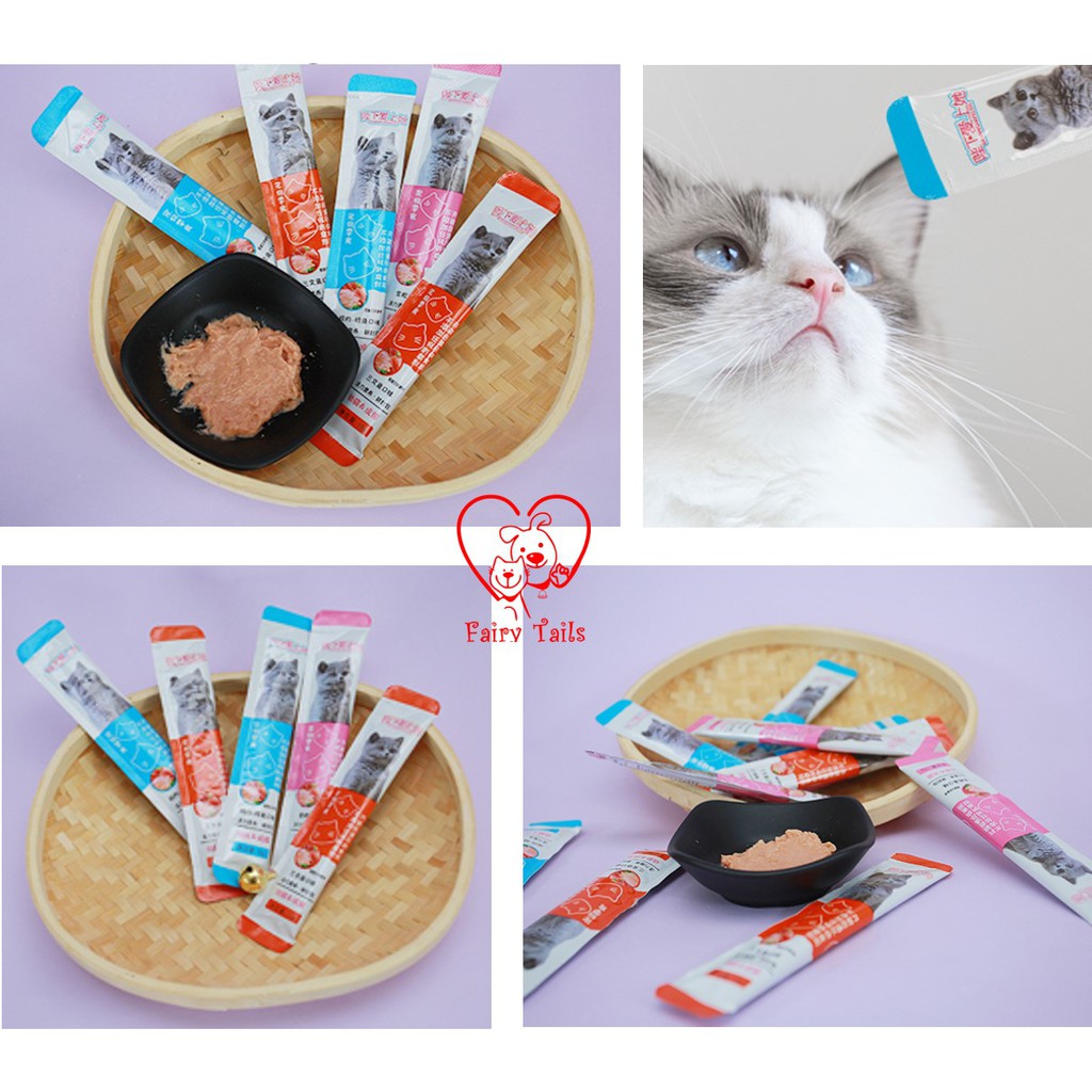 Cat Snack Love Creamy | Snack Cemilan Kucing Cream Sejenis Me-O meo dan Bio Creamy (Single)