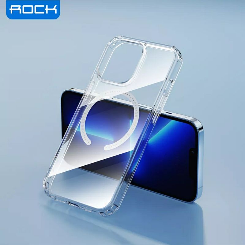 ROCK iPhone 13 / Pro / Max Pure Series Clear Case Magnetic