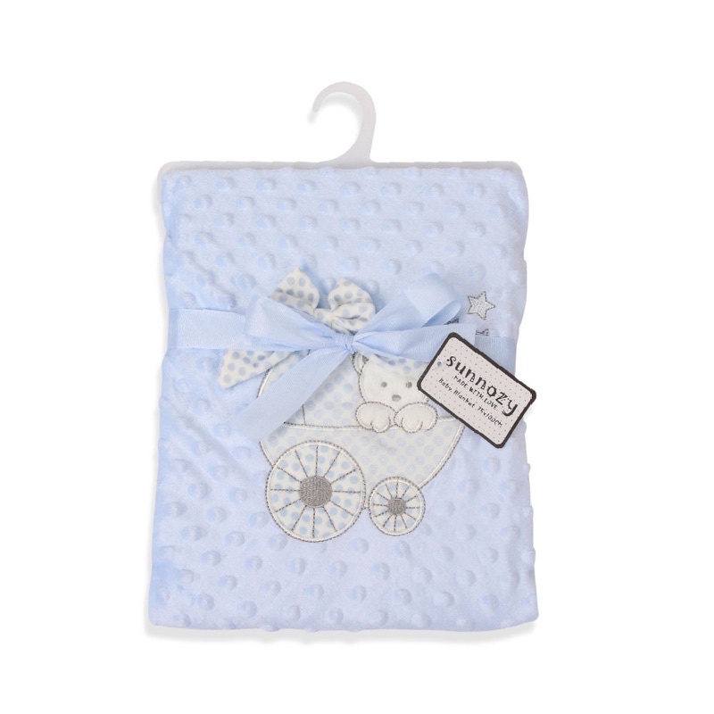 BABY K2 - Blanket Baby Minky Motif Cutes Ribbon