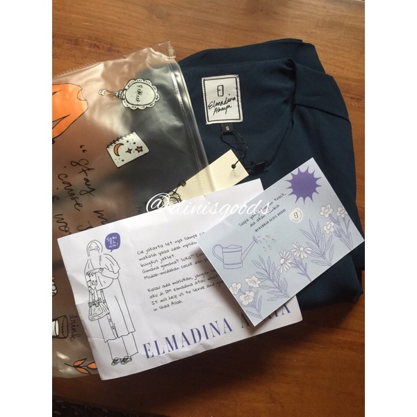 Jakarta Set Elmadina Abaya | Dark Teal