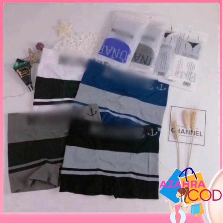 AZAHRA Celana Dalam Pria BOXER MAN UNDERWEAR MEN SEMPAK PRIA IMPORT