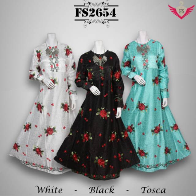 Gaun Pesta Jumbo Fairuz