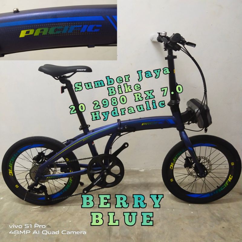 Sepeda Lipat 20 Inch Pacific 2980 RX 7.0 Hydraulic