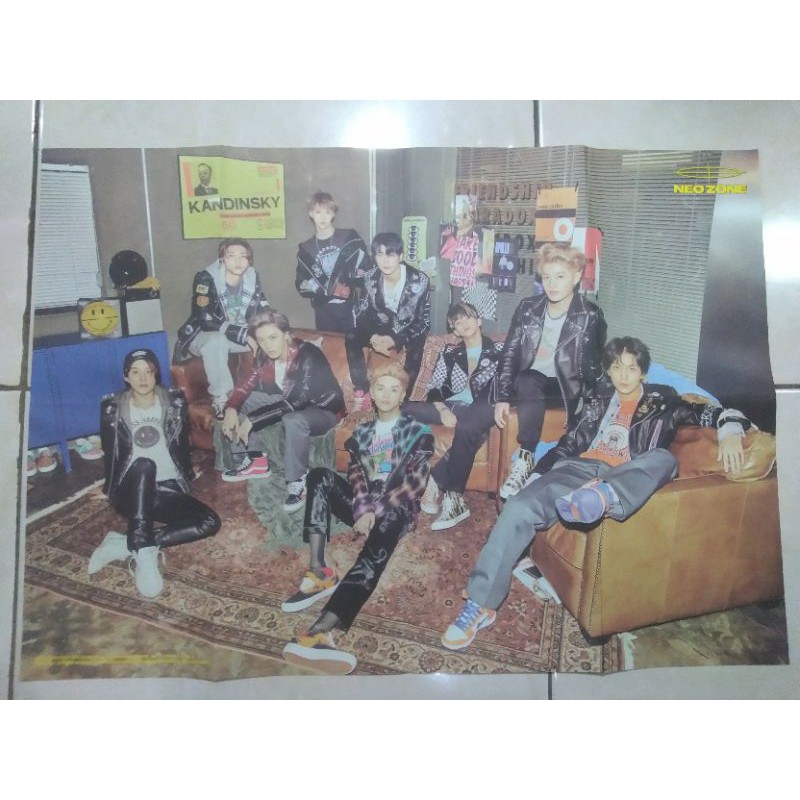 Official Folded Poster Nct Neozone N ver