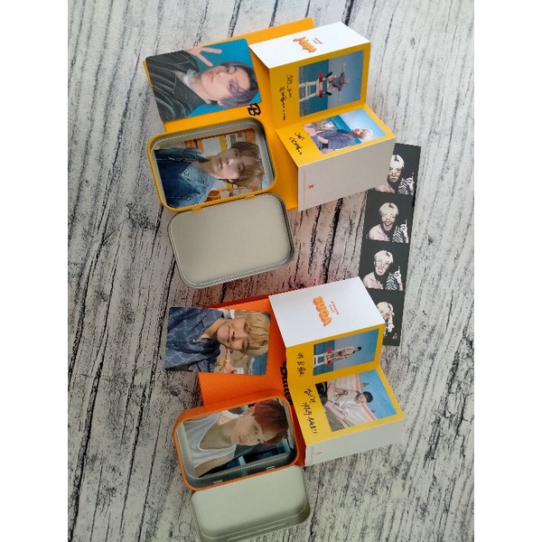 sharing album only butter unsealed peaches and creame pc jk jhope pob jin jimin photostrip jhope