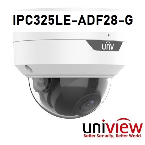 Ip Cam CCTV UNIVIEW IPC325LE-ADF28-G 5MP