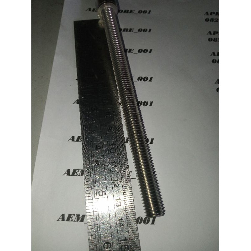 baut L M10 x 140 (14cm) stainless 304 THE A2-70