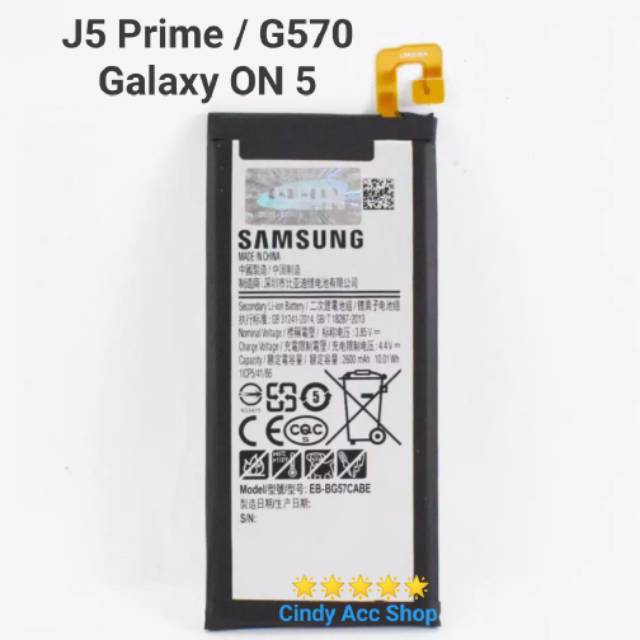 Baterai Original Samsung Galaxy ON5 J5 PRIME G570 Battery Batre Original