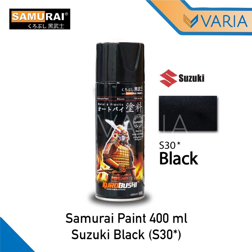 Samurai Paint Cat Semprot Pylox Pilox Suzuki Series Standard Black S30