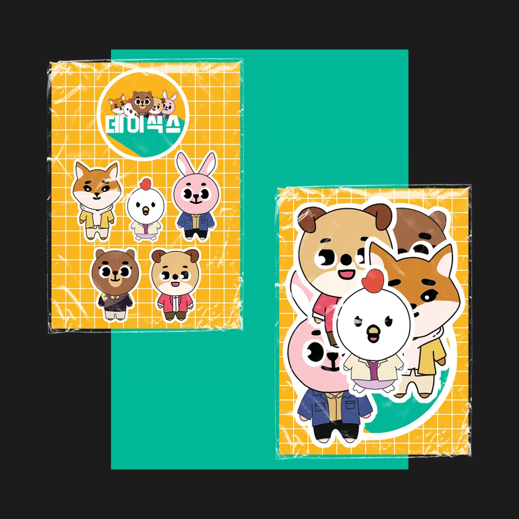 [READY STOCK] DAY6 Denimalz Sticker Set