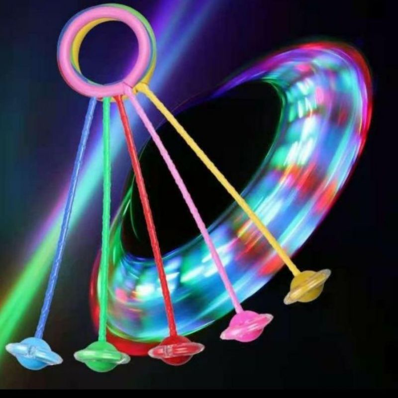 {HJ_888}COD MAINAN HULLAHOPP/ HULLAHOPP JUMPBALL YOYO FLASH JUMP LED