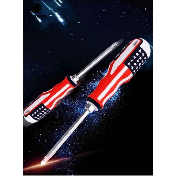 Obeng Min Plus Amerika 2IN1 2 IN 1 OBENG BOLAK BALIK screwdriver USA