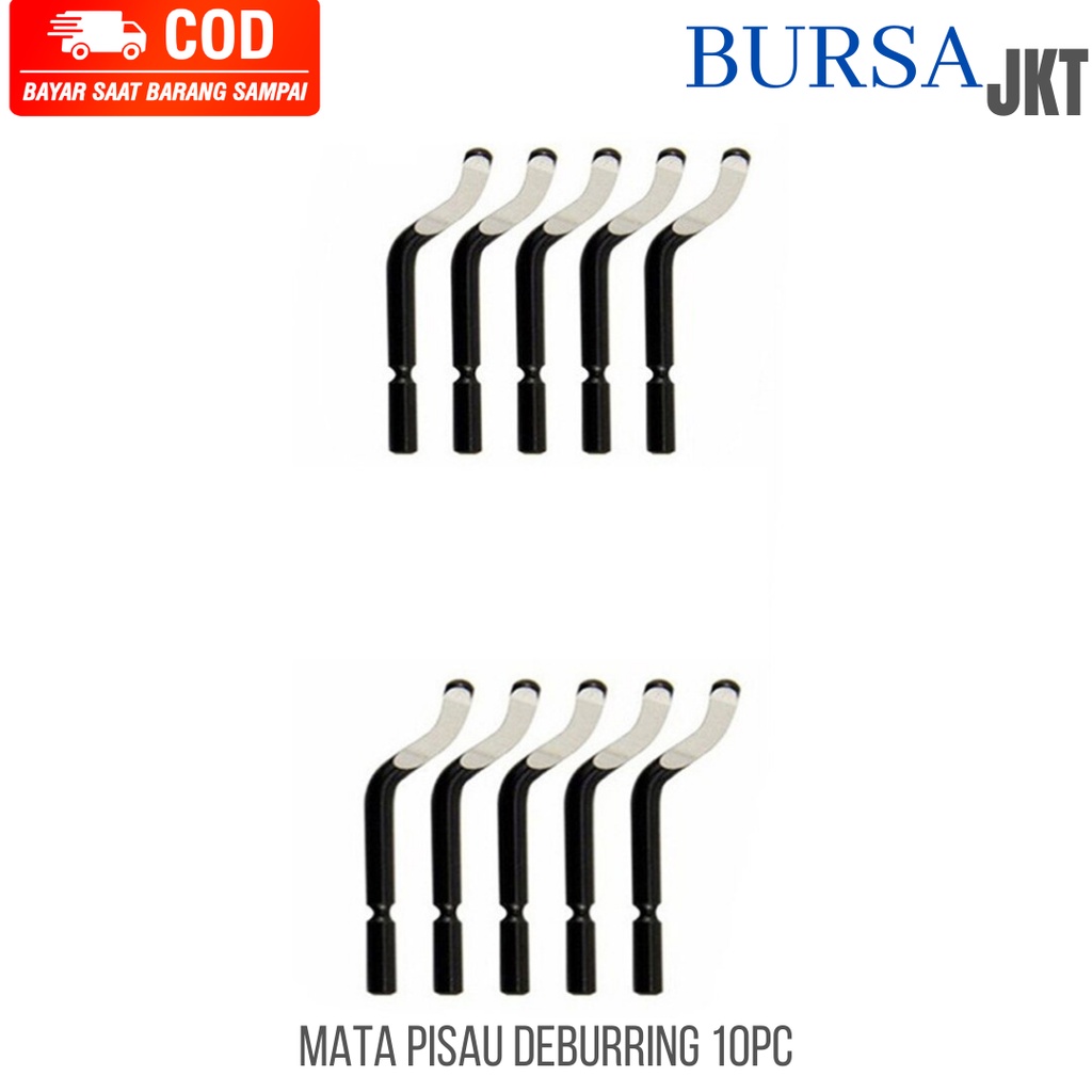 MATA PISAU DEBURRING CHAMFER BLADE SCRAPER REFILL ISI 10 PC