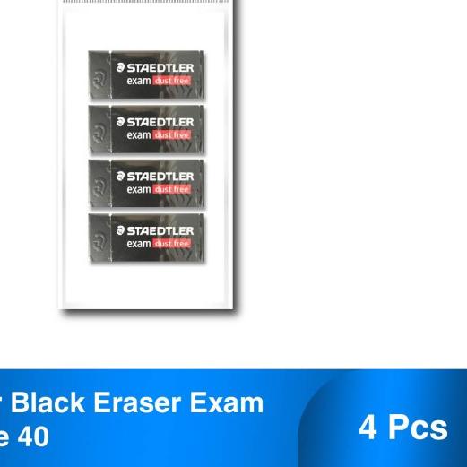 

◄ Staedtler Penghapus Hitam (Ujian) E40 set 4 ⅎ