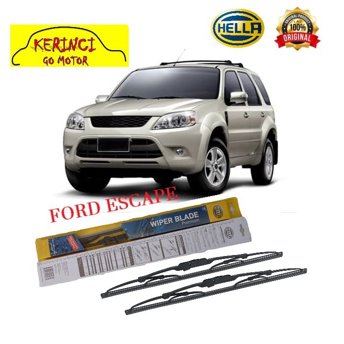 WIPER FORD ESCAPE HELLA PREMIUM 20&quot; &amp; 17&quot; - WIPER HELLA SEPASANG