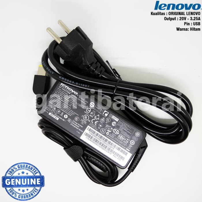 Adaptor Charger LE G400 G400S G405 G405S G400AS 20V 3.25A USB Ori