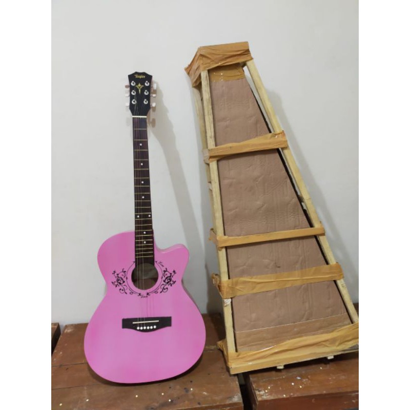 Gitar akustik taylor swift tanam besi-4