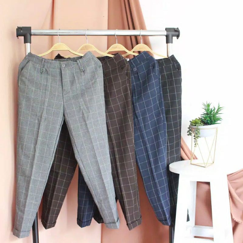 Ps1157 B*RSHKA BUTTON BASIC PANTS