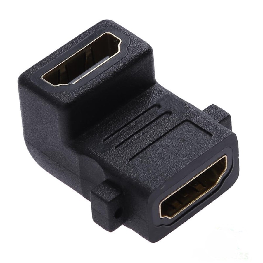 Konektor Hdmi female-female L-shape - Connector gender Hdtv f-f