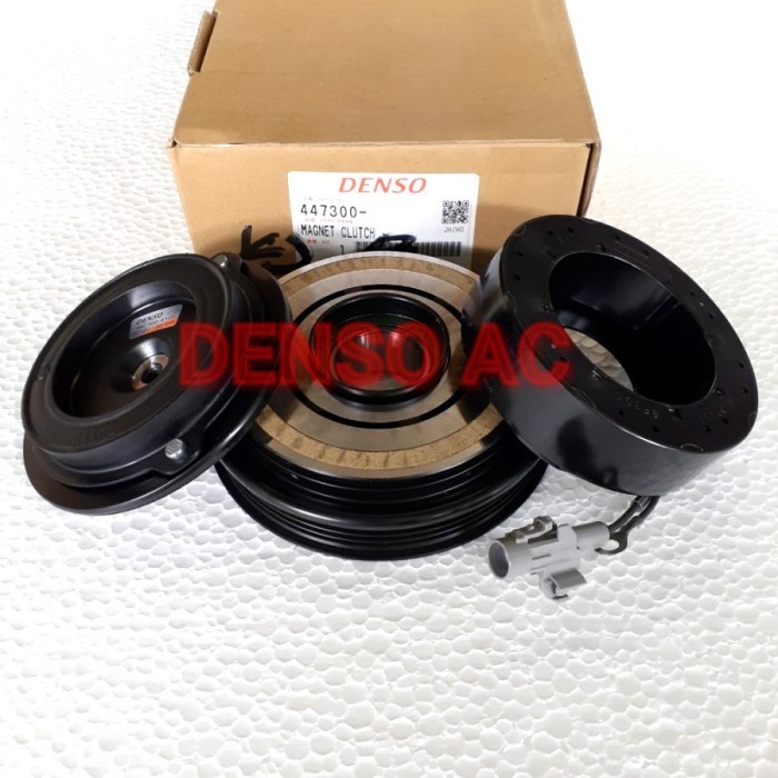 Magnet Magnit Clutch Pulley Pully Puly Puli Compressor Compresor Kompressor Kompresor AC Merek DENSO
