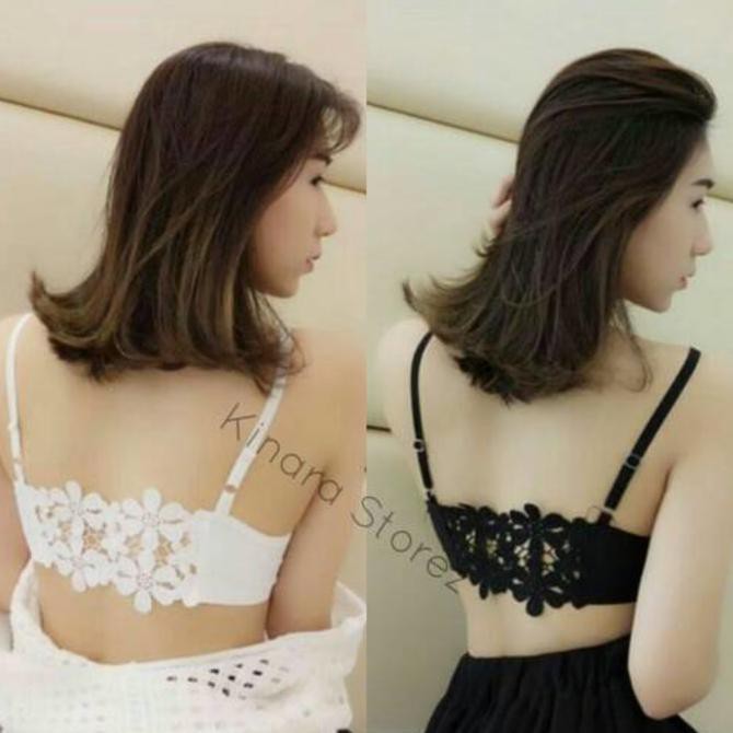 Bra Busa Seamless Bralette Bunga Fashion Seksi Promo Terbaru