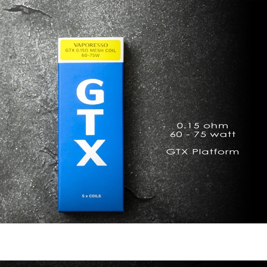 COIL GTX 0.15 SWAG PX80 TARGET PM80 100% AUTHENTIC BY VAPORESSO