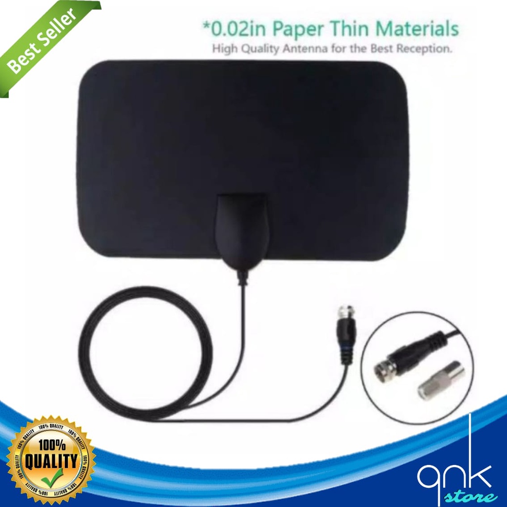 Antena TV Digital / Antena Indoor / Antena Ruangan / Antena Praktis DVB-T2 4K High