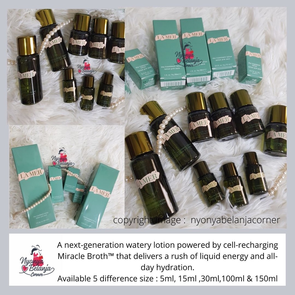 (BPOM) LA MER THE TREATMENT LOTION ESSENCE PELEMBAB PRE SERUM LA MER