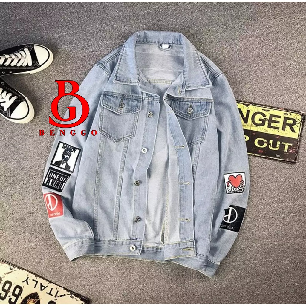BENGGO.ID | Jaket Jeans Terbaru / Jaket Jeans Pria / Jaket Jeans Wanita / Jaket Jeans Wanita Import 