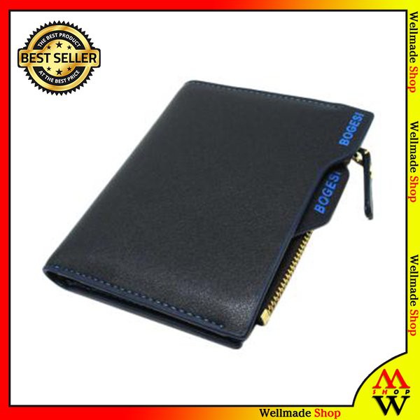 Dompet Cowok Dompet Keren Dompet Kulit Bogesi Pria - Leather Wallet --AC-16--