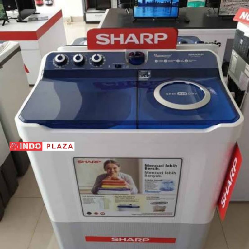 MESIN CUCI SHARP 12 KG / 12KG 2 tabung ES-T1290