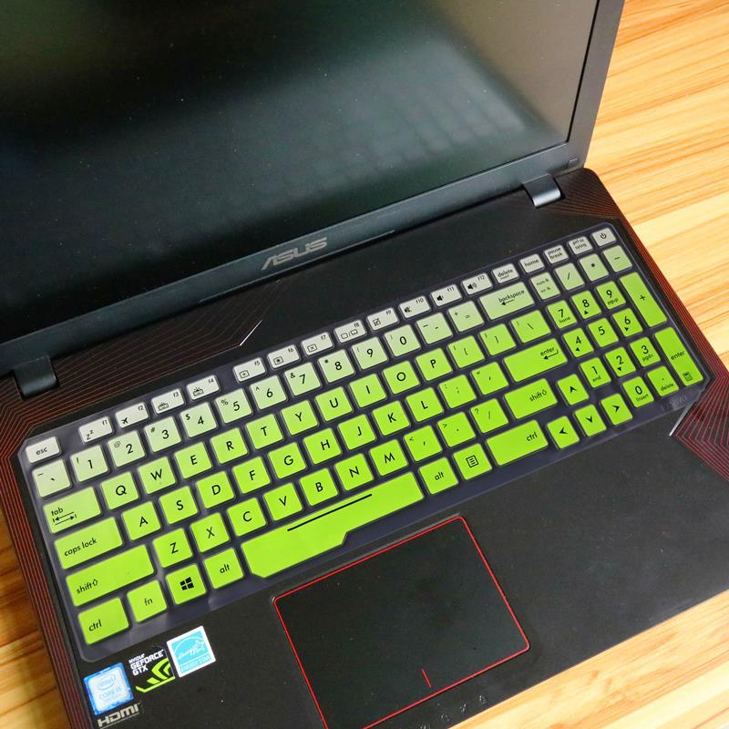 For 15.6inch ASUS ZX53VE FX53VD GL553V FX73vd Soft Ultra-thin Silicone Laptop Keyboard Cover Protector