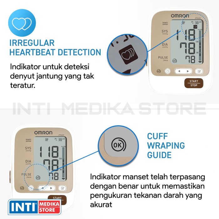 OMRON - Tensi Digital JPN 600 | Tensi Omron | Tensimeter Digital Omron