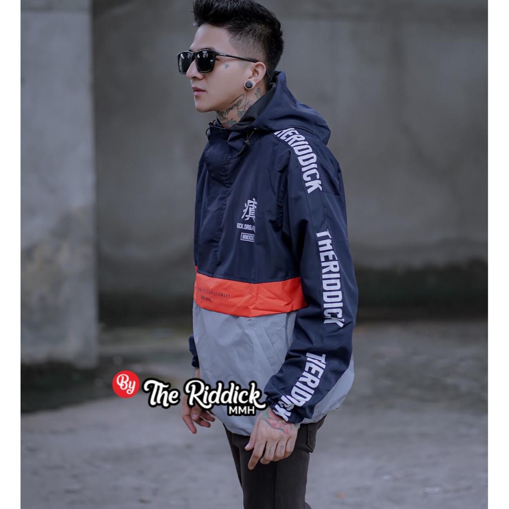 JAKET CAGOUL  THE RIDDICK MMH  ORIGINAL DISTRO BANDUNG