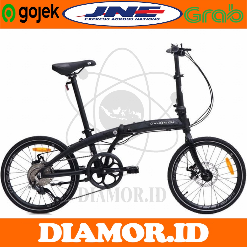 Sepeda Lipat DAHON ION EUGENE 20 Inch Alloy 9 Speed Rem Cakram