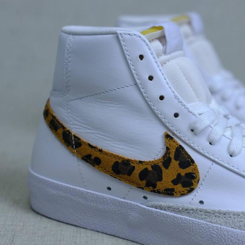 blazers nike leopard