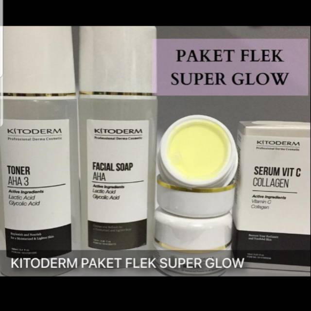 Paket glowing flek kitoderm