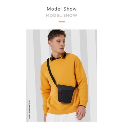 Tas Selempang Pria RAISE waterproof