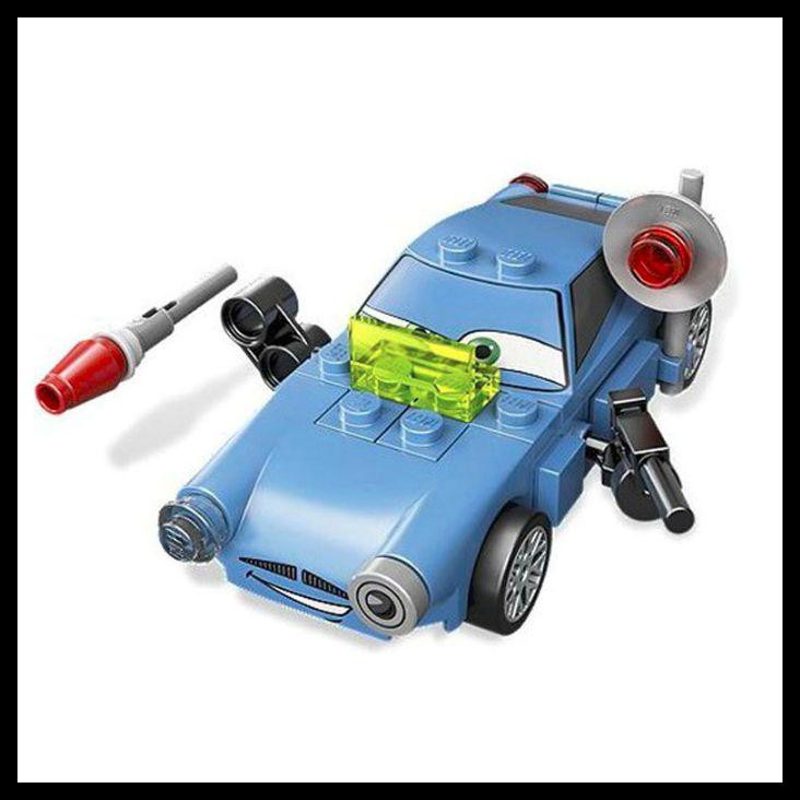 Disney Cars 2 Finn Mcmissile Aston Martin Db5 Minifigure Lego 9480 Kw