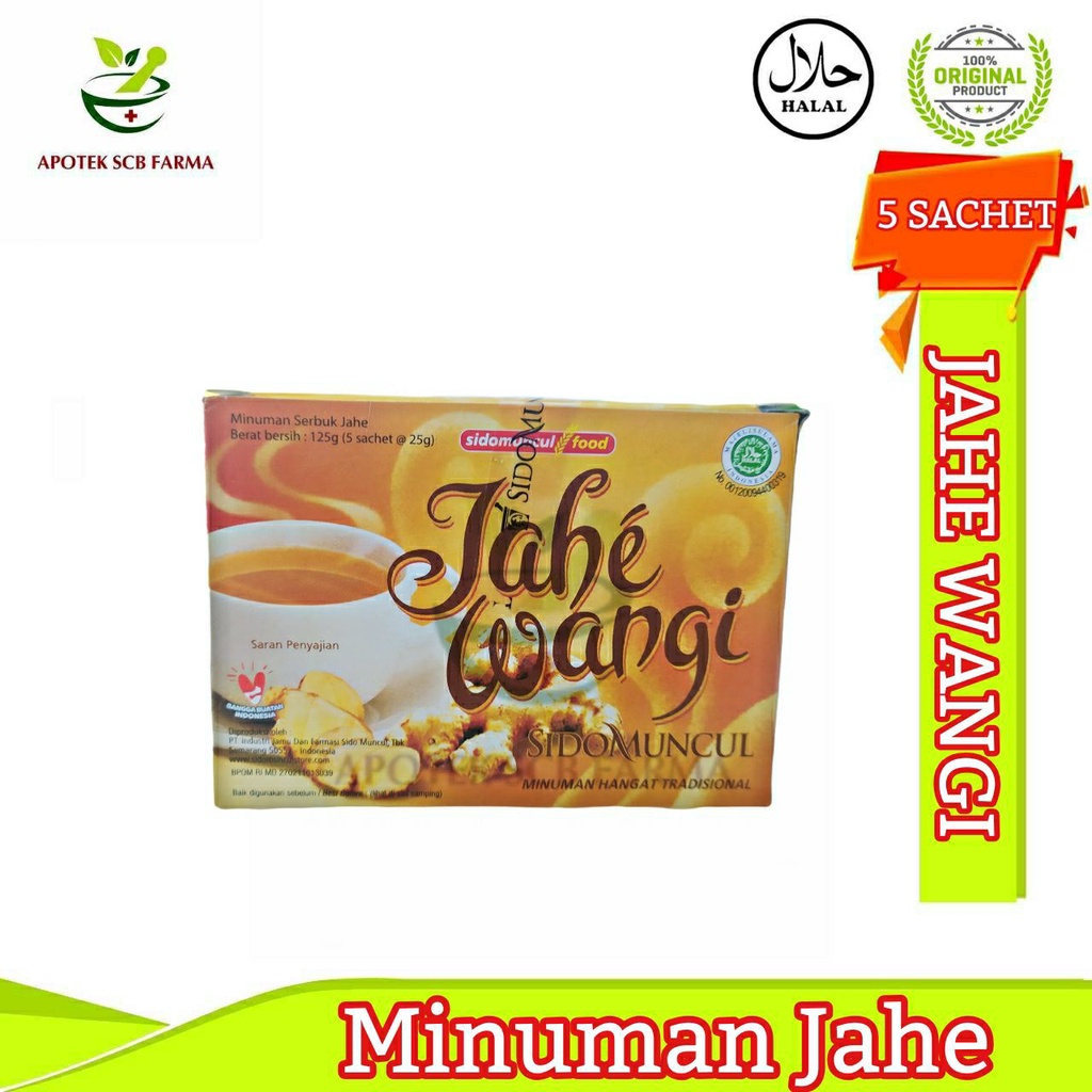 

Jahe Wangi Sidomuncul - Minuman Serbuk Jahe Instant