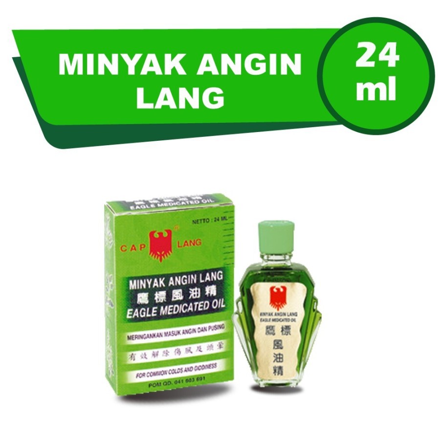 Cap Lang Minyak Angin Lang 12ml, 24ml, 36ml Termurah