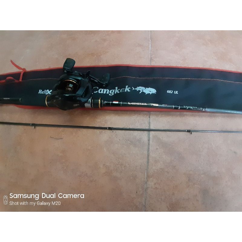 Combo UL Bc set Abu garcia Promax 3L - Cangkek 682UL